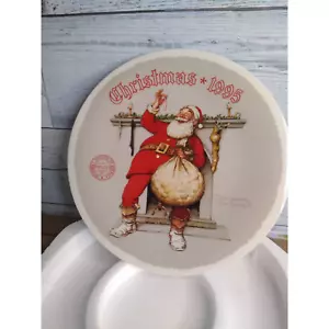 Norman Rockwell Weihnachten 1995 Sammlerteller - Bild 1 von 2