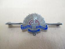 WW2 Rising Sun Badge, silver and enamel, Dunkling