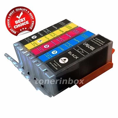 5 Pk PGI270XL CLI271XL Ink Cartridge For Canon PIXMA MG5720 MG5721 MG5722 MG6820 - Image 1 of 4