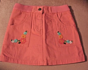 NWT GYMBOREE Floral Tropical Garden Flower Cotton Summer Skort/Skirt Girls 4  - Picture 1 of 3