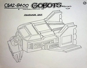 Challenge of the GoBots 1984 Production COPY Model Cel Hanna-Barbera Productions - Picture 1 of 2