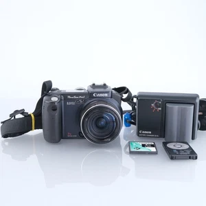 Canon PowerShot Pro1 Digital Compact Camera 8MP Digicam CCD Sensor Black - Picture 1 of 9