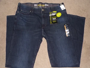 NEU LEE EXTREME MOTION RELAXED FIT GERADES BEIN HERREN JEANS GRÖSSE 38 X 36 NEU MIT ETIKETT - Bild 1 von 6