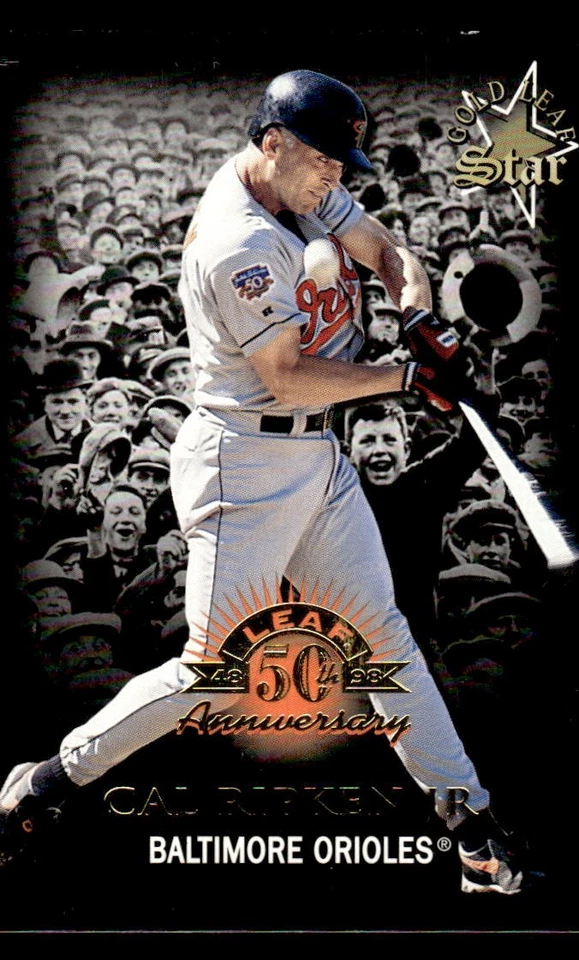 1998 LEAF CAL RIPKEN JR. 177 MINT BASEBALL BALTIMORE ORIOLES - Image 1 of 2