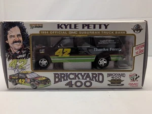 BCG Kyle Petty Brickyard 400 1994 GMC Suburban Truck Bank LE 5000 Mello Yellow - Picture 1 of 5