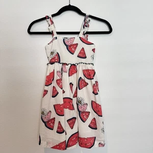 Pink Chicken New York Girls Watermelon Summer Dress Size S - Picture 1 of 7