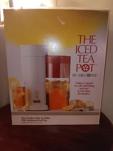 MR COFFEE THE ICED TEA POT TM1 NEW IN OPEN BOX - Picture 1 of 9