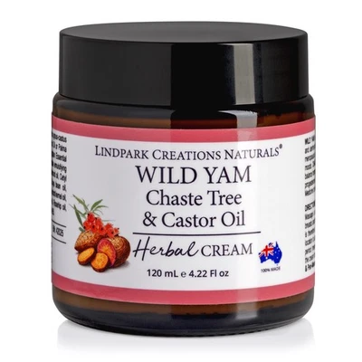Wild Yam Chaste Tree & Castor Oil Cream 120 mL Made in Australia - image 1 of 4