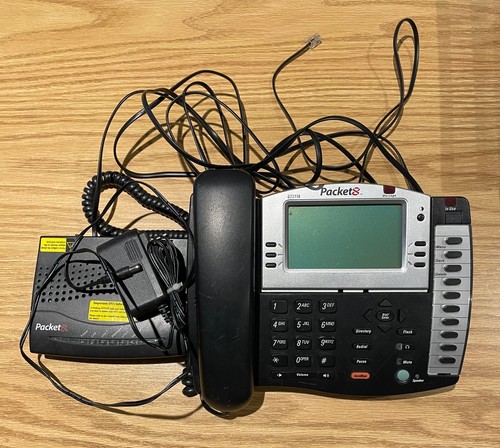 PACKET8 ST-2118 VOIP Phone Speakerphone 10 Button Used Great Shape | eBay