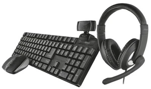 TRUST - Qoby 4-in-1 Thuiswerk Set - Afbeelding 1 van 2