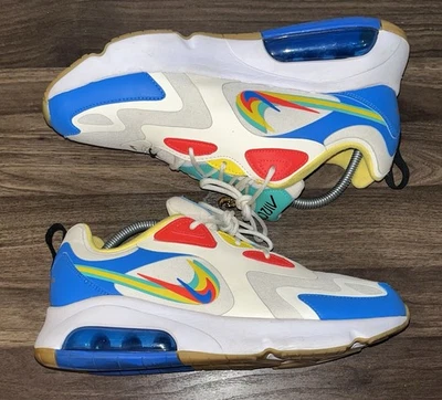 Nike Air Max 200 Size 11 Legend of Her CT1635-100 *GREAT CONDITION Blue Yellow - Image 1 of 4