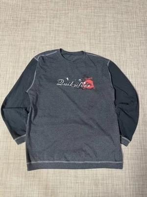 Quicksilver Boarding VTG Y2K Men’s Long Sleeve T-Shirt Size L Surf Skate - Image 1 of 4