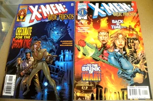 Marvel 1999 2 of 3 issues X-MEN TRUE FRIENDS 1 & 2 Claremont & Leonardi NM gb - Picture 1 of 5