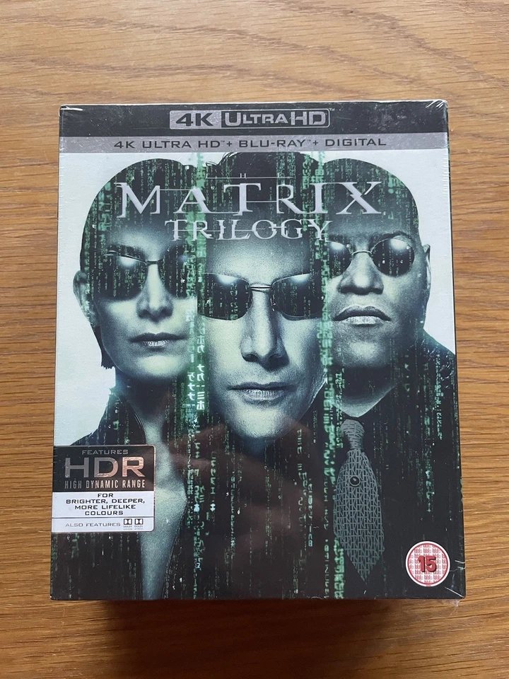 The Matrix/Matrix Reloaded/Matrix Revolutions (Box Set) (HD DVD, 2018)