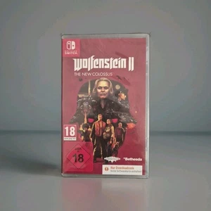 Wolfenstein II: The New Colossus -  Nintendo Switch -Only Download Code Neu Ovp - Bild 1 von 2