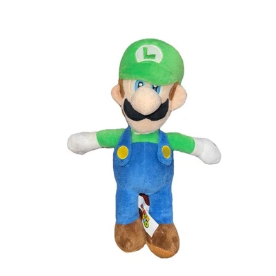 Luigi Plush 10” Little Buddy Nintendo Super Mario Bros Stuffed Toy Figure 2017  - Image 1 of 2