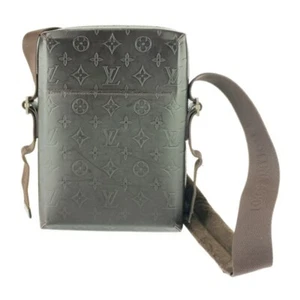 LOUIS VUITTON Shoulder Bag Bobby M46520 Cafe Silver Hardware MonogramGlace Japan - Picture 1 of 10