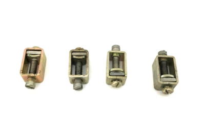 Lot of 4 New Westinghouse 14-1/0 Terminal Lugs, CU AL - Image 1 of 4