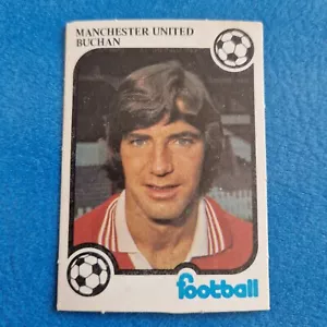 Monty Gum Buchan Manchester United Fußballkarte 1975-76 Top Zustand - Bild 1 von 2