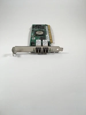 HP 283384-002 Qlogic QLA2342 Dual-Port PCI-X Fiber Channel HBA 321836-001 - Image 1 of 2