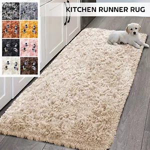 Non Slip Kitchen Runner Rug Hallway Long Carpet Bedroom Rugs Floor Mat Door Mats - Picture 1 of 37