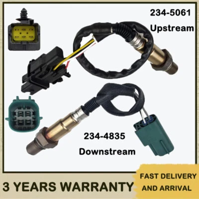 2X Sensor de oxígeno aguas arriba + aguas abajo para Nissan Sentra 1,8 L 2003 2004 2005 2006 Foto 1 de 4