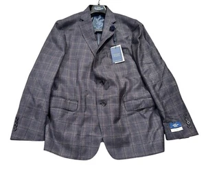 NEW Hart Schaffner & Marx Mens New York Soft Fit Sport Coat Jacket Size 46R NWT - Picture 1 of 4