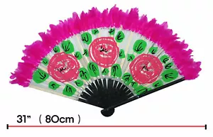 1 PAAR KOREANISCHER FAN ""BUCHAECHUM"" KOREANISCHER FAN TANZ GROSS - Bild 1 von 6