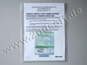 5 (RDS) licencji dostępu do terminali (urządzenia) dla systemu Windows 2008, urządzenie RDS-CAL - Zdjęcie 1 z 1