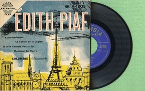 EDITH PIAF / L'accordeoniste / COLUMBIA A-1808 Press. USA 195? EP 45rpm VG++ - Picture 1 of 5