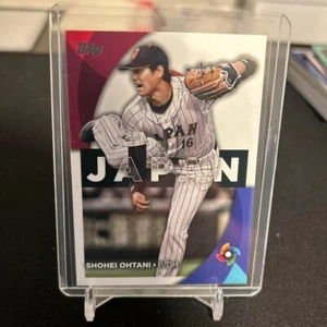 Shohei Ohtani WBC Uniform Topps Card Angels Dodgers Baseball Cards from Japan - Picture 1 of 1