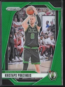 Kristaps Porzingis 2024-25 Panini Prizm Verde Prizm #114 Boston Celtics - Imagen 1 de 2