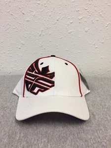 Fly Racing Gasket Hat White/Red 351-0324S - Picture 1 of 4