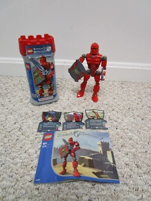 LEGO Knights' Kingdom 8785 Santis Complete Canister Game Cards Instructions - Image 1 of 4