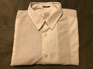 Camisa informal SPRINGFIELD para hombre rayas blancas talla 40 L - Imagen 1 de 12
