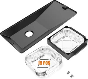 Grease Tray for Oklahoma Joe's Longhorn Combo Grill,with 15 Aluminum Liners - Imagen 1 de 7