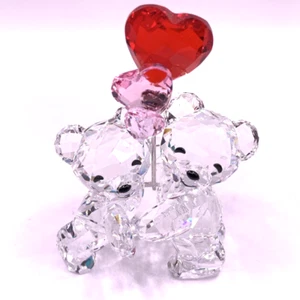 Swarovski Crystal "Kris Bear - Heart Balloons" Figurine 5185778 - Picture 1 of 4