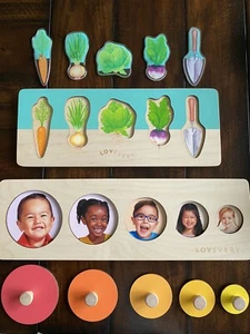 Lovevery Community Garden And Circle Of Friends Puzzle - Picture 1 of 2