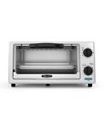 Bella - 4-Slice Toaster Oven - Black/Silver