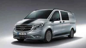 Kit de calcomanías de capó y rayas laterales con gráficos Mercedes Vito LWB cámper - Imagen 1 de 3
