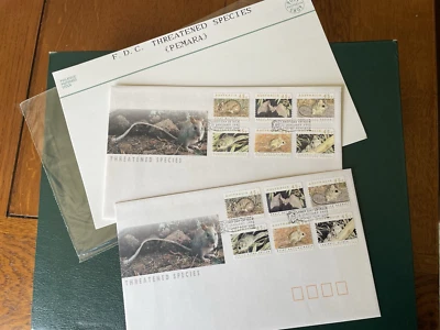 Australian Threatened Species FDC 2/1/1992 - Image 1 of 3