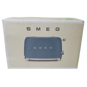 Tostapane Smeg TSF01SBMS Storm Blue opaco anni 50 stile retrò 2 fette scatola aperta - Foto 1 di 8
