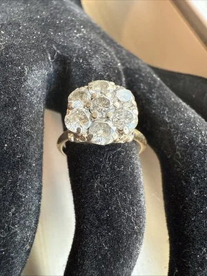 14k 1.50ctw Cluster Diamond Ring - Image 1 of 4