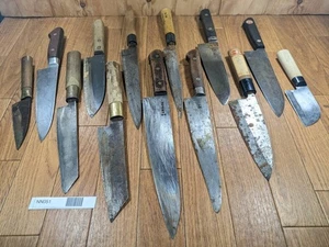 Lote dañado de cuchillos de cocina de chef japonés rotos de Japón NN051 - Imagen 1 de 21