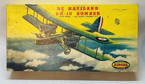 AURORA 1/48 DeHAVILLAND DH-10 BOMBER #125-1.98 vintage 1957 - Picture 1 of 8