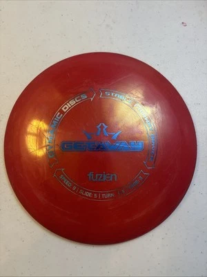 Dynamic Discs Fuzion Getaway 170g Red Fairway Driver - Image 1 of 3