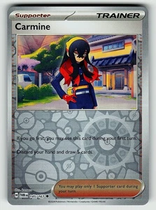 Carmine SV06: Twilight Masquerade poco común 145/167 holograma inverso - Imagen 1 de 2