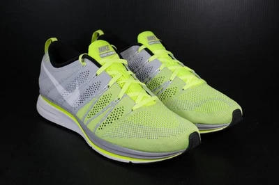 Nike Flyknit Trainer + Volt White size 11.5 SUPREME JORDAN HELLSTAR DUNK ASSC - Image 1 of 4