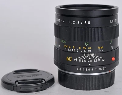 EX++ Leica Leitz Macro Elmarit-R 60mm f2.8 Prime Standard Sharp Germany Warranty - Image 1 of 4