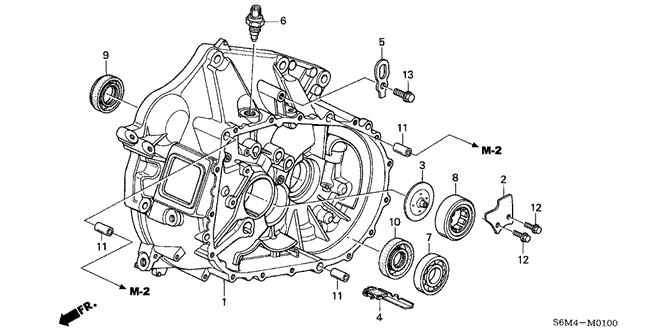 <p>Genuine Acura OEM Part Oil Seal (35X58X8) (Nok) ILX HYBR 2013 2014 RSX 2002-2 Foto 1 de 1